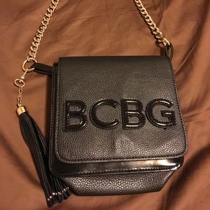 Patent leather BcBG crossbody